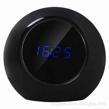 2013 Newest Style DVR/Video Recorder Alarm Clock, 1,280 x 960P Resolution of Video, 2,400mA Capacity